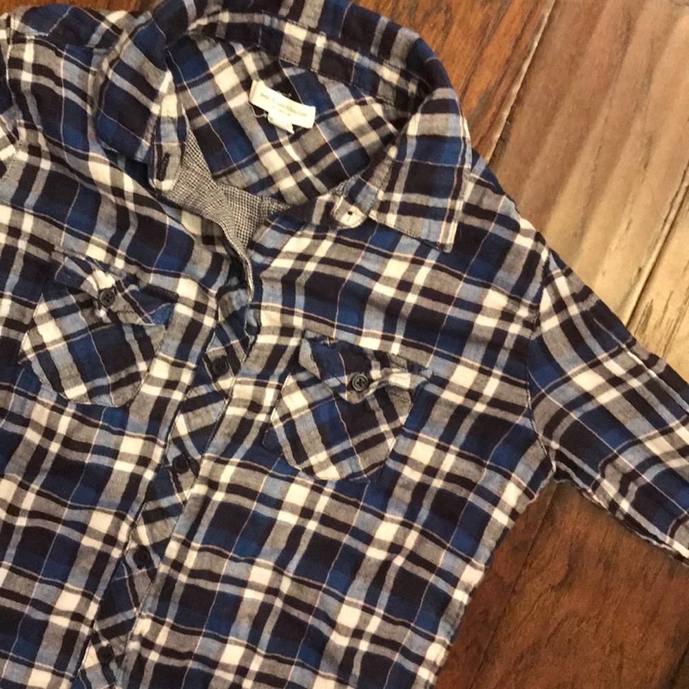 Plaid Button Down - image 2